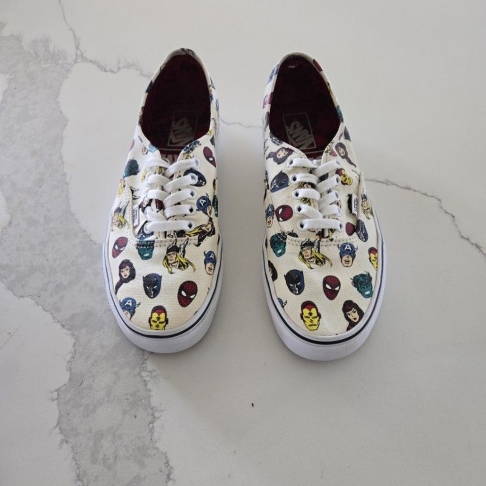 Collector's Item! Vans Authentic Marvel - Marvel Heads